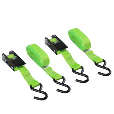 Image showing  1 in. x 15 ft. Ratchet Tie Down, 300 lb., 2-Pack