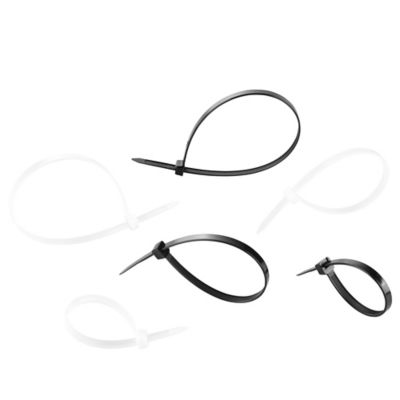 Image showing  Assorted Heavy-Duty Cable Ties, 120 lb., 150-Pack