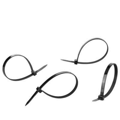 Image showing  11 in. Heavy-Duty Cable Ties, Black, 120 lb., 200-Pack
