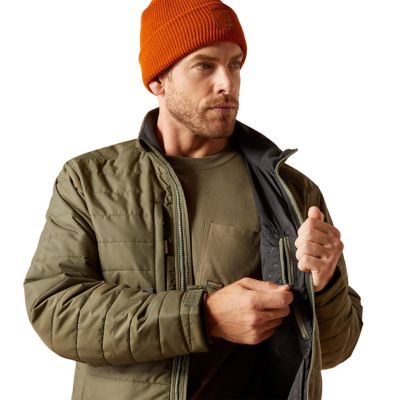 Image showing 2 th Ariat Men's Rebar Cordura Ripstop Lightweight Insulated Work Jacket