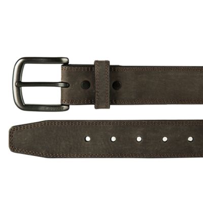 Image showing  Men's Leather Rugged Double Needle Belt