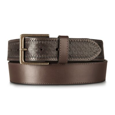 Blue Mountain Men's Western Tab Belt, 2785-200-L