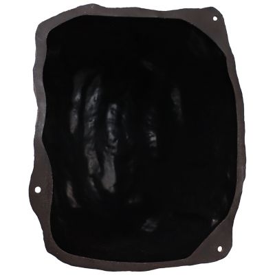 Image showing 8 th Sunnydaze Decor 21.5 in. Outdoor Lightweight Polyresin Landscape Rock Septic Cover with Stakes, Brown