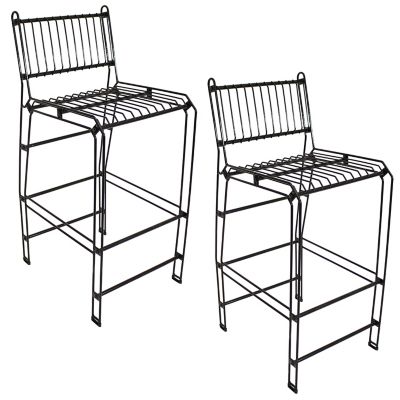 Metal wire best sale outdoor chairs