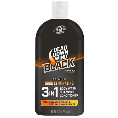 Dead Down Wind BLACK 3 IN 1 BODY WASH, SHAMPOO, CONDITIONER, 16 oz.