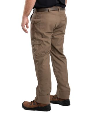 Image showing 1 th Berne Men's Relaxed Fit Mid-Rise Flame-Resistant Ripstop Cargo Pants