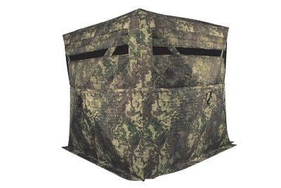 New! treeline 3-Person Insulated Heater House Deer Blind, Camo