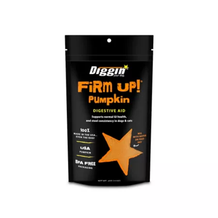 Super Snouts Firm Up Powder Digestive Aid for Dogs Pumpkin Flavor 4 oz. Dog Digestion Supplements