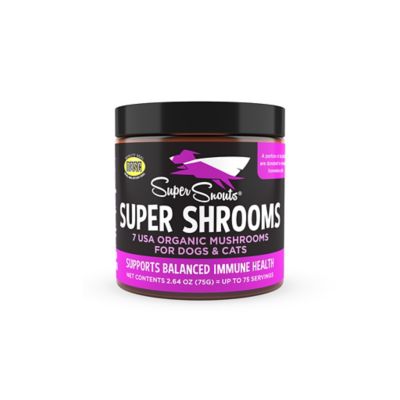 Super Snouts Super Shrooms Dog and Cat Supplement, 75g