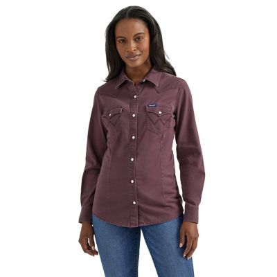 Wrangler Women's All Occasion Western Snap Shirt