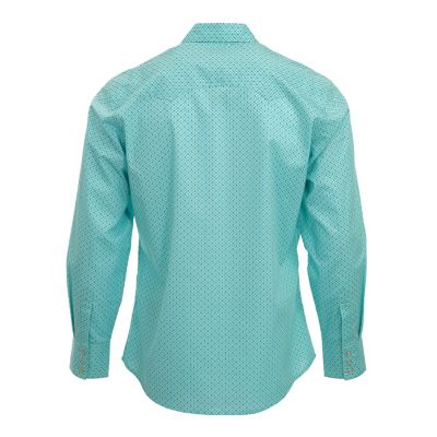 Image showing  Men's Wrancher Print Long-Sleeve Button-Down Shirt, 112358517
