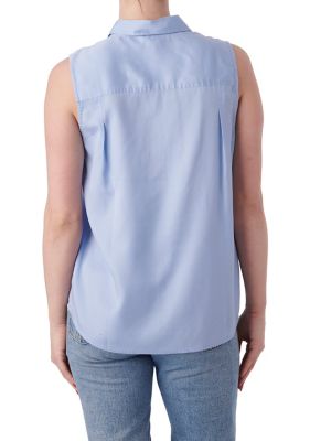 Image showing  Women's Hi-Vis Lyocell Sleeveless Button-Down Shirt
