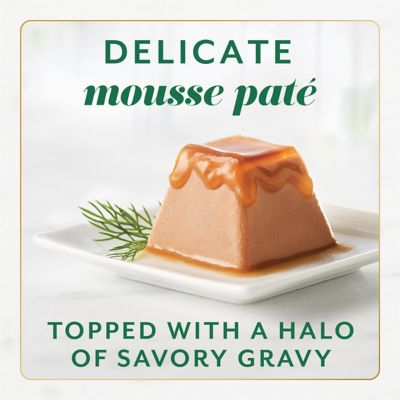 Image showing  Gems All Life Stages Mousse Pate with Chicken and Halo of Savory Gravy Wet Cat Food, 2.47 oz., Pack of 2