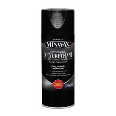 Minwax 11.5 oz. Clear Fast-Drying Polyurethane, Warm Satin