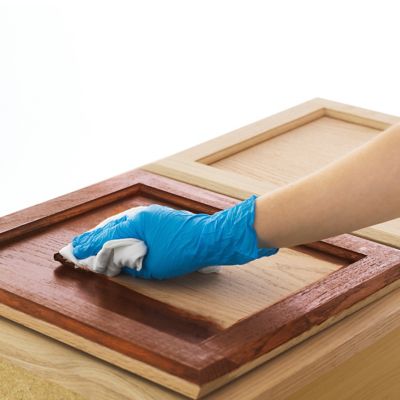 Image showing  1 qt. Mahogany Gel Stain