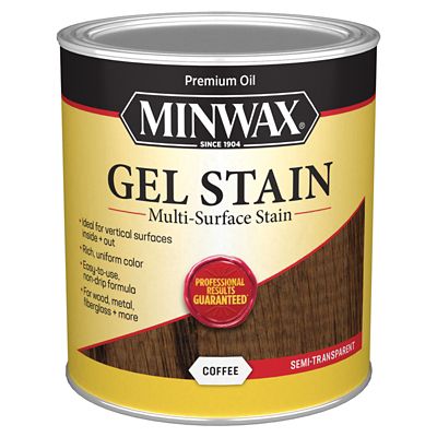 Image showing 7 th Minwax 1 qt. Coffee Gel Stain
