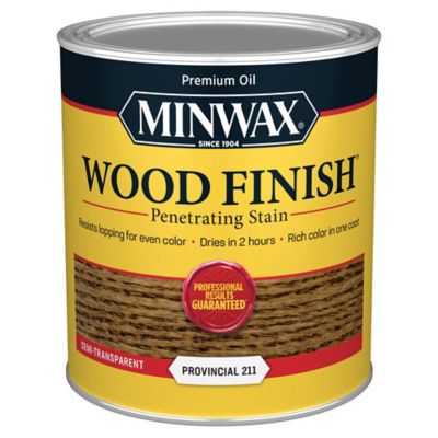 Image showing 6 th Minwax 1 qt. Provincial Wood Finish