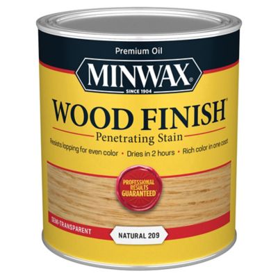 Image showing 6 th Minwax 1 qt. Natural Wood Finish