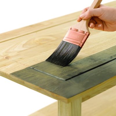 Image showing  1 qt. Classic Gray Wood Finish