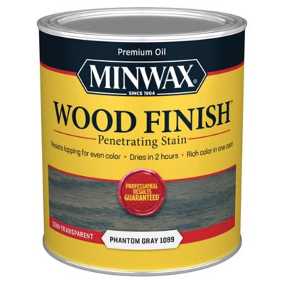 Image showing  1 qt. Phantom Gray Wood Finish