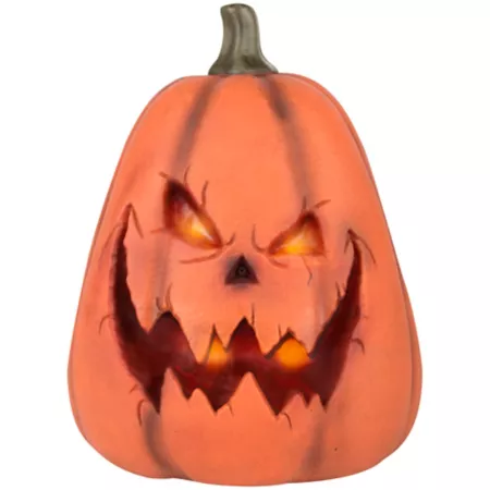 Red Shed 13" Animated and Spooky Jack-O'-Lantern Halloween Decoration Indoor Standing Halloween Decor