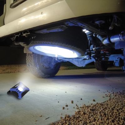 Image showing  1,000-Lumen Rechargeable LED Work Light with Power Bank