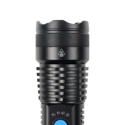 Image showing  1,000-Lumen Rechargeable Tactical LED Flashlight, HHL4065AS