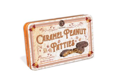 The Gifting Company Fall Harvest Peanut Patties Tin, 0.5 oz., 28 ct.