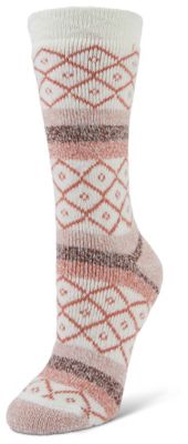 Image showing  Women's Aztec Diamonds Midweight Crew Socks, 2-Pair