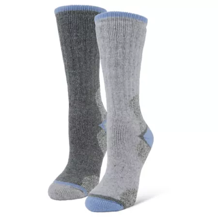 Blue Mountain Midweight Over the Calf Voyager 2 Pairs 2354273 Women's Crew Socks