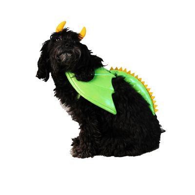 Retriever Dragon Wings and Horns Dog Costume