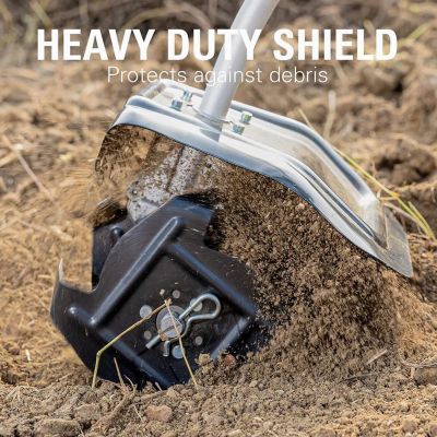 Image showing  10 in. 4-Tine Universal Cultivator Attachment for Greenworks Attachment Capable String Trimmers