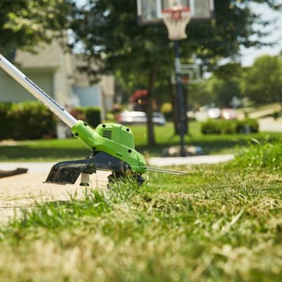 Image showing  TORQDRIVE 15 in. 40V Straight Shaft Cordless String Trimmer, Battery and Charger Included