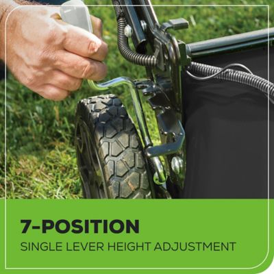 Image showing 5 th Greenworks 21 in. 40V Brushless Cordless Battery Walk-Behind Push Lawn Mower, 5.0 Ah USB Battery & Charger