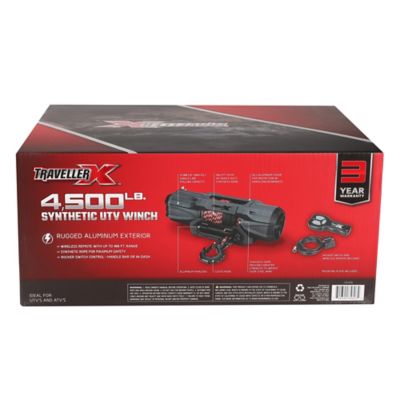 Image showing 5 th TravellerX 4,500 lb. Synthetic Rope Winch