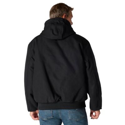 Image showing  Men's J140 Loose Fit Firm Duck Flannel-Lined Insulated Active Jacket