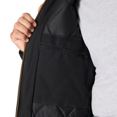 Image showing 4 th Carhartt Men's J140 Loose Fit Firm Duck Flannel-Lined Insulated Active Jacket