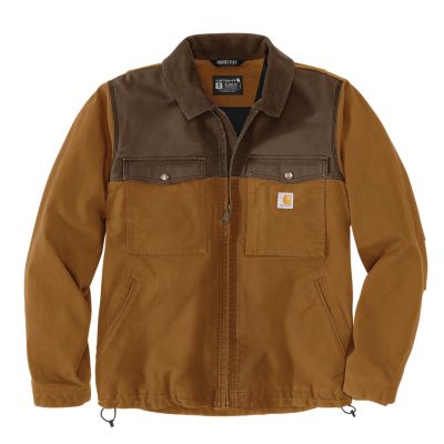 Carhartt Men's Montana Rugged Flex Relaxed Fit Duck Insulated Jacket