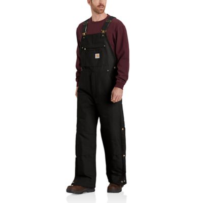 Image showing  Men's Loose Fit Firm Duck Insulated Bib Overall