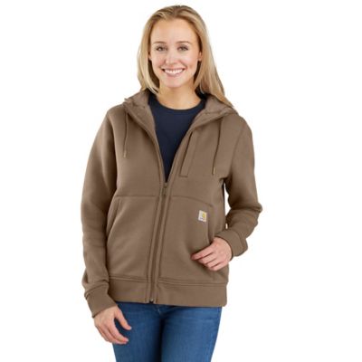 Carhartt Women's Relaxed Fit Midweight Sherpa-Lined Full-Zip Hoodie