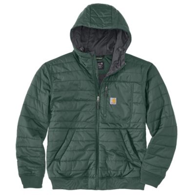 Carhartt Men's Rain Defender Relaxed Fit Lightweight Insulated Hooded Jacket