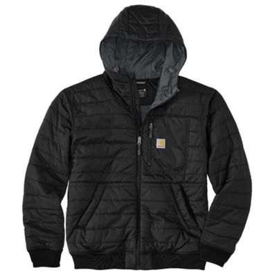 Carhartt Men's Rain Defender Relaxed Fit Lightweight Insulated Hooded Jacket