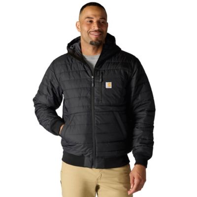Image showing  Men's Rain Defender Relaxed Fit Lightweight Insulated Hooded Jacket