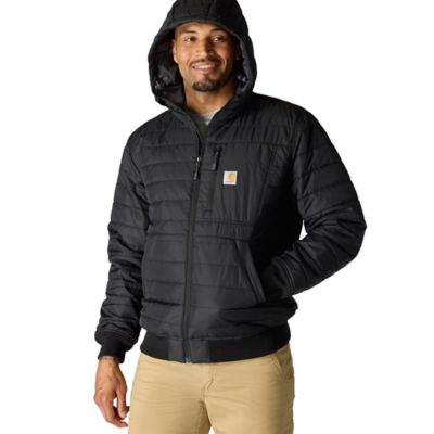 Image showing  Men's Rain Defender Relaxed Fit Lightweight Insulated Hooded Jacket