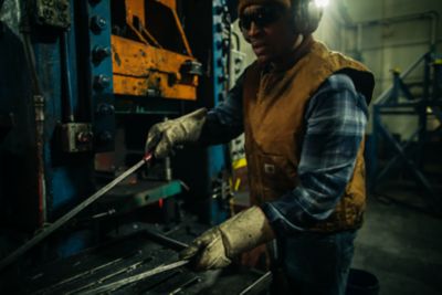 Image showing 4 th Carhartt Men's V01 Relaxed Fit Firm Duck Rib Collar Insulated Vest