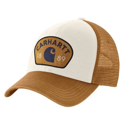 Carhartt Men's Canvas 1889 Patch Trucker Hat