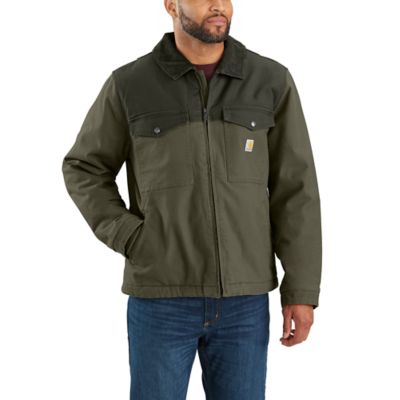 Image showing  Men's Montana Rugged Flex Relaxed Fit Duck Insulated Jacket