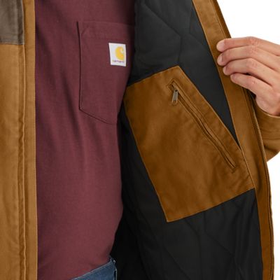 Image showing  Men's Montana Rugged Flex Relaxed Fit Duck Insulated Jacket