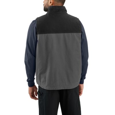 Image showing  Men's Montana Rugged Flex Relaxed Fit Duck Insulated Vest