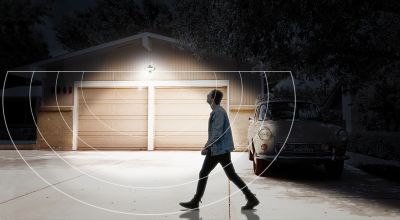Image showing 7 th STKR Concepts Outdoor Motion Security Light